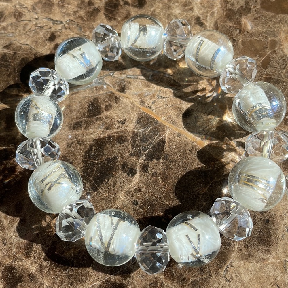 Crystal Faceted Bracelet